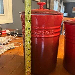 Single Le Cruset Storage Canister 5 Qt (volume estimate) Large